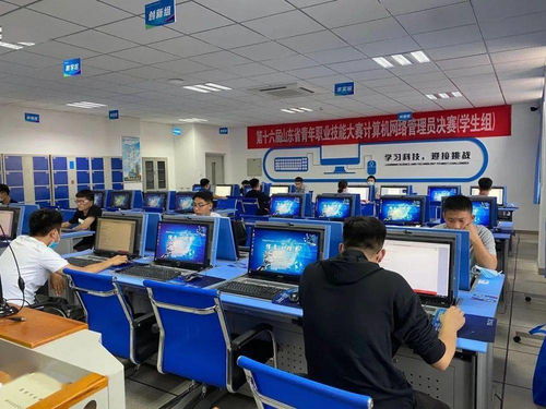 山东省青年职业技能大赛计算机网络管理员决赛在淄开幕，团省委副书记尚胜波出席并强调技术推广